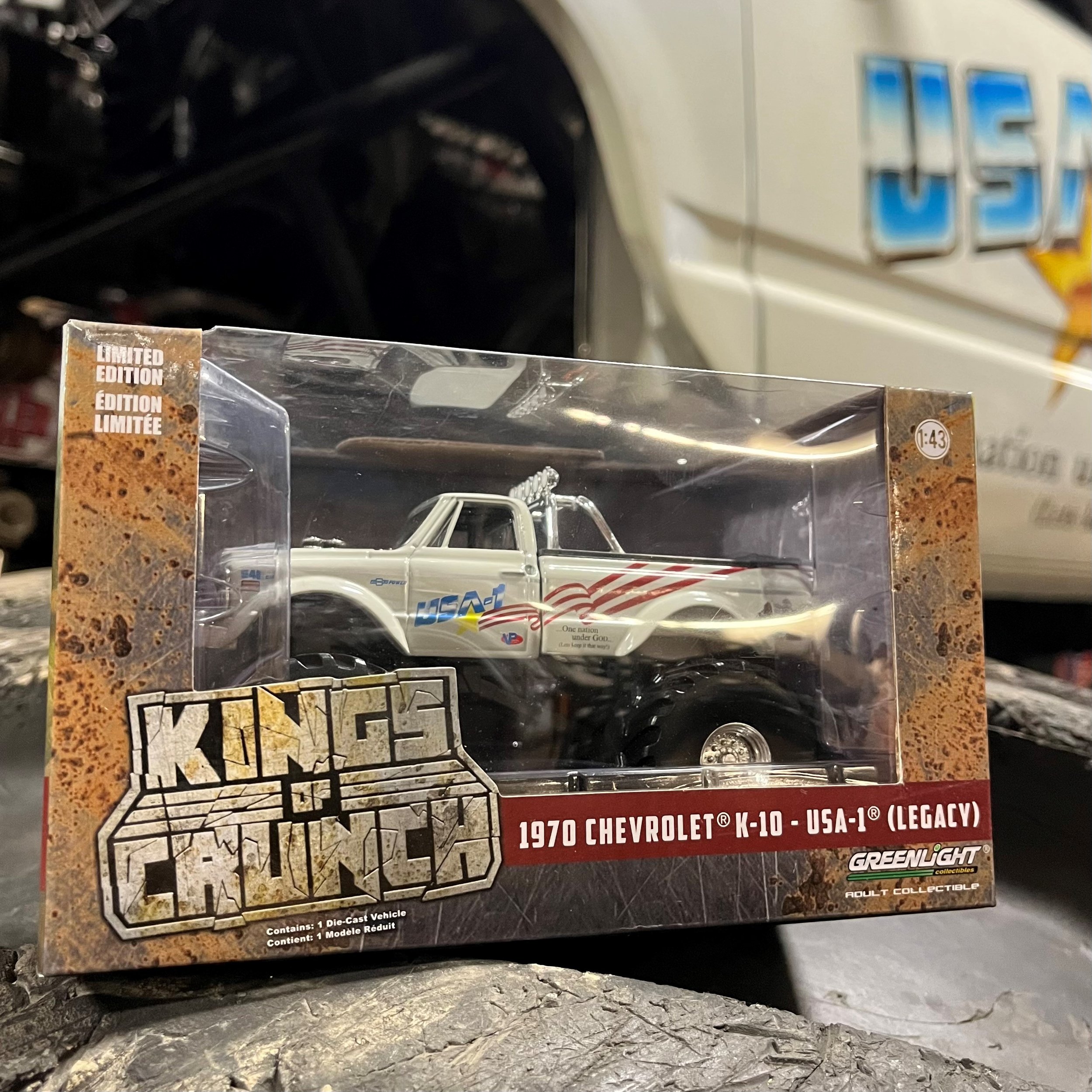 USA-1 Legacy 1:43 Toy — Triple B Motorsports